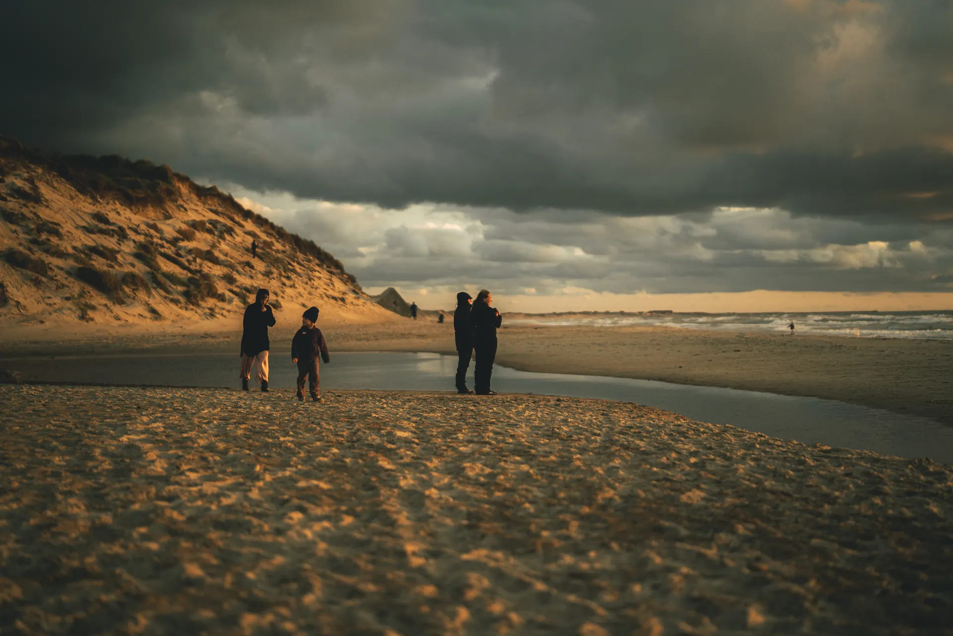Vesterhavet og strand